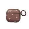 Transparent brown pink polka dot AirPods 1 generation earphone case for Apple earphones AirPods 1 generation Pro1 generation