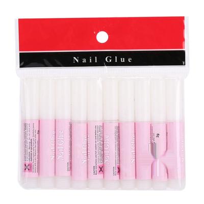 10 Stück Nagelverlängerungs-Kleber Falsche Nagelspitzen Gel Maniküre Werkzeug