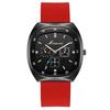 Luxury Wrist Watches Fashionable Casual Men Quartz Watch Silicone Strap Large Dial Men Wath Best Gift Clock