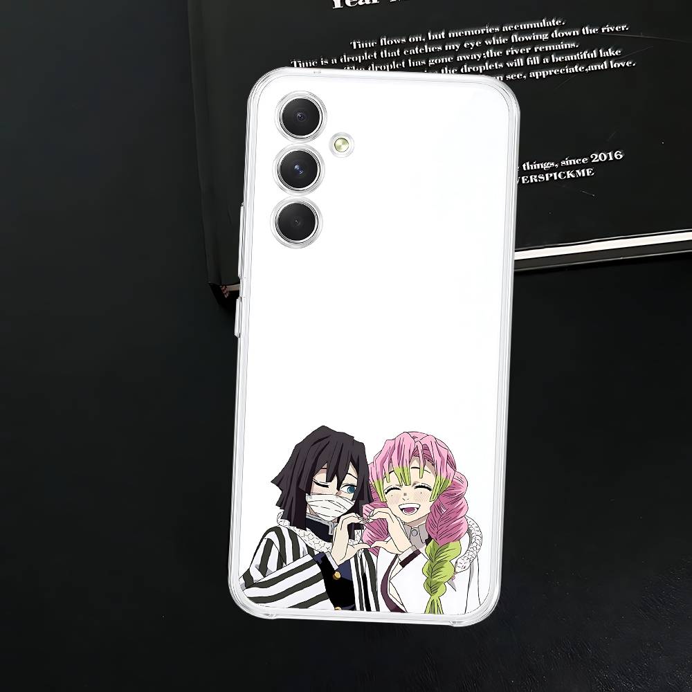 D-Demon S-Slayer Anime Phone Case For Samsung Galaxy A52 A12 A51 S21 Edge S22ULTRA S23 S24 S20LITE Plus Ultra Transparent Cover