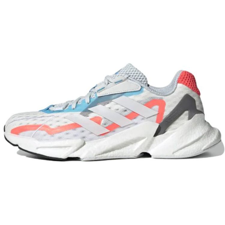 Adidas X9000L4 Versatile Classic Fabric Shock Absorbing Durable Low Top Marathon Running Shoes Unisex Sneakers White GW1384