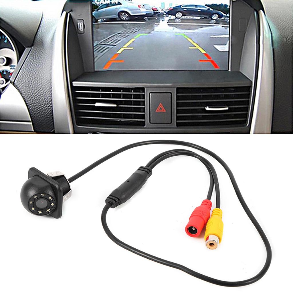 Ultraklare 170 Grad Farb-CCD-Kamera Auto Wasserdicht 8 LEDs Licht 20mm0,8in Bohrer Rückfahrkamera