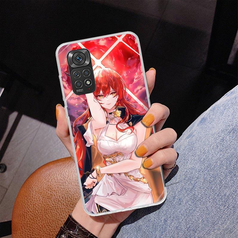 Honkai Star Rail Himeko Phnoe Case for Phnoe Case for Xiaomi Redmi Note 15 14 14S 13 Pro Plus 12 12S 11S 11E 10S 10 11T 5G Uniqu