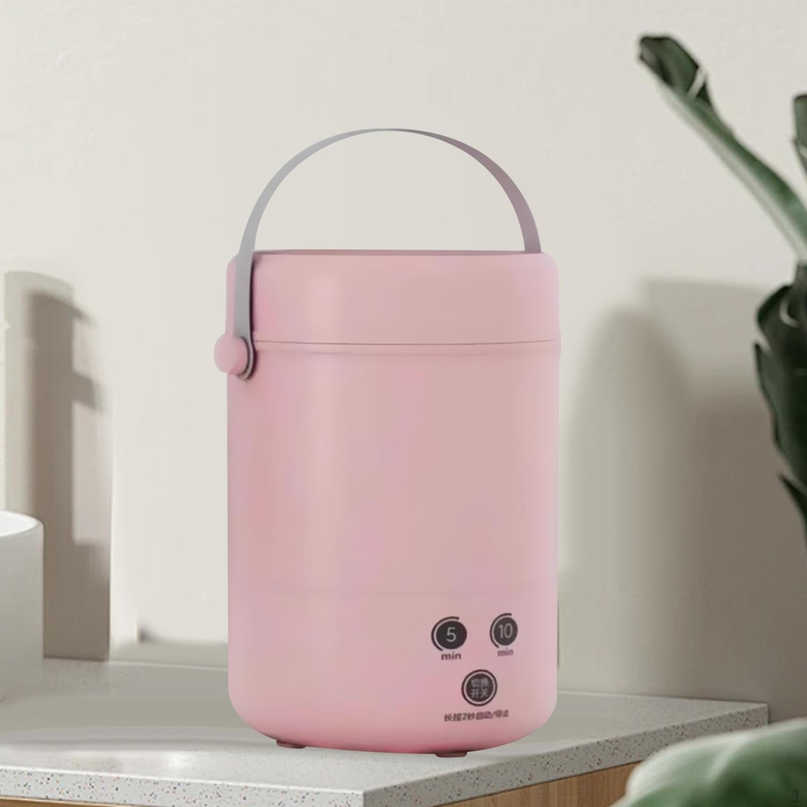 

Компактная стиральная машина с ведром для стирки, идеальная одежда и нижнее белье в квартирах розовый