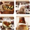 1800 Pcs Disposable Tea Filter Bags,Natural Material Drawstring Seal Tea Bag Empty For Loose Leaf Tea (5X7cm)-B61B