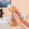 1PCS Cute Cat Cleaning Hand Towel