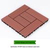 Waterproof WPC Balcony & Garden Flooring - Easy Snap-On, Anti-Corrosion, Ideal for Outdoors & Indoors.
