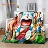 3D Cartoon Dream D-Doraemon Anime Soft Flannel Blanket for Bed Bedroom Sofa Picnic,Throw Blanket for Cover Outdoors Leisure Gift