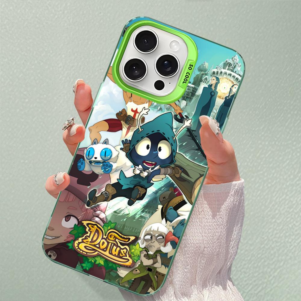 D-DOFUS Phone Case For iPhone 16 15 14 13 12 11 Pro Max X XR XSMAX 8 7 Plus Matte Shockproof Back Cover