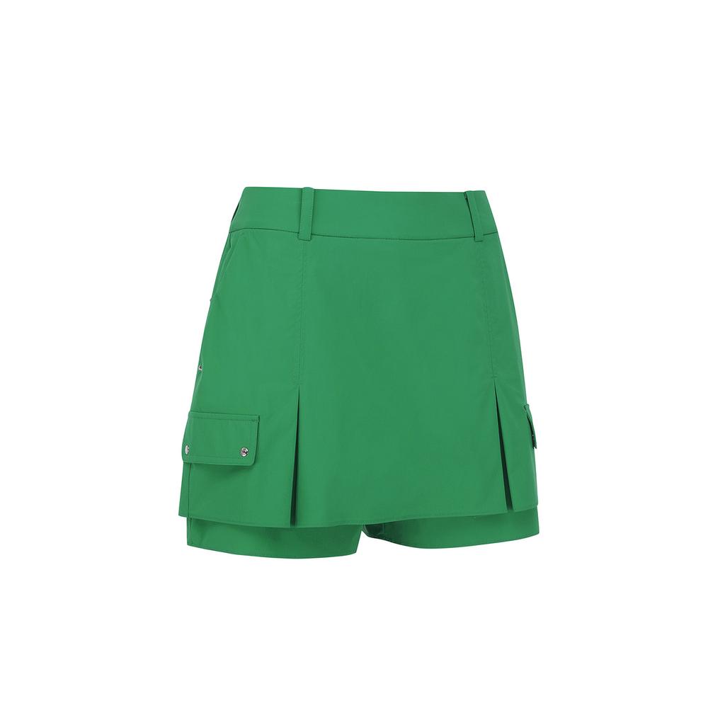 ANEW GOLF Women Incision Half Pants_Gn