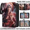 400/900pcs Love and Deep Space Card Album Book Folder 4/9 Card Slots Collections Zipper Double Pocket Card Binder Holder