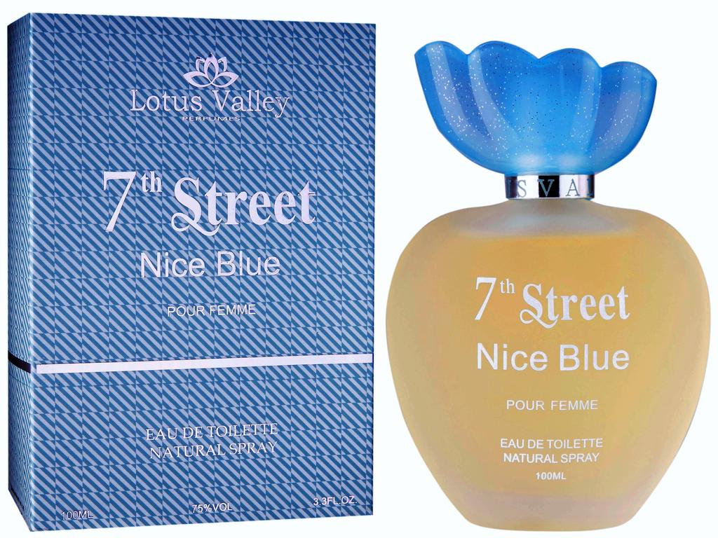 Nice Blue Lotus Valley Perfume for Women Toilet Water 7th Street