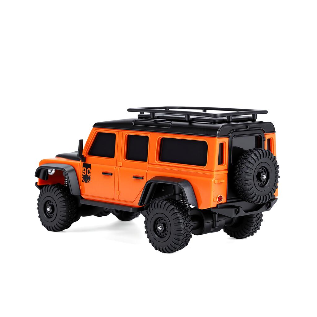 1:43 Scale RC Car, 2.4G Remote and App Control Electric Off Road Vehicle with LED Lights, Interchangeable Body Shells