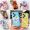 For Honor 400 400Pro Case Honor400 Pro Flower Painted Back Cover Shockproof Phone Case For Honor DNY-NX9 DNP-NX9 Shells