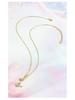 Double Butterfly S925 Sterling Silver Necklace - Elegant Tassel Clavicle Chain for Women
