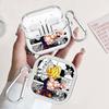 Case For Samsung Galaxy Buds 2Pro 4Pro Live 4 Pro 2 3Pro 3 FE Clear Earphone Cases Cover With Hook Anime-D-Dragons Balls