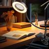 Lighted Magnifying Glass Stand with Flexible 48 3 10 Levels of USB Desk Ideal for Model and Work Arm, 50cm, Ring, LEDs, Colors, Dimming, Powered, 5W,