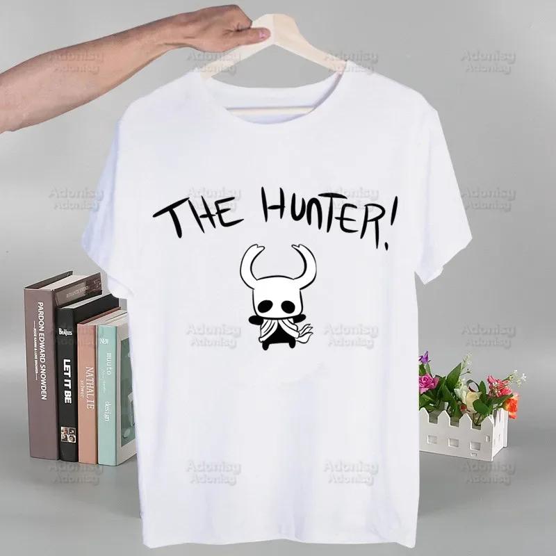 Hollow Knight Módne T-shirt s potlačou Letné Unisex Novinka Krátky rukáv Hra Kreslený film Unisex Tričko Unisex Zábavné topy Tričko