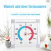 1pc Temperature Thermometer Window Indoor Outdoor Wall Garden Home Graduated Disc Measurement