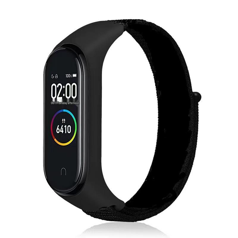 Nylon Klettband Schlaufe für Xiaomi Mi Band 3-9