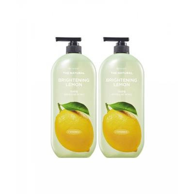 OntheBody Natural Body Wash Lemon Scent 900g X2