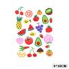 Cartoon Kids Dinosaur Mermaid Fruit Flower Animal Robot Finger Arm Tattoo Sticker