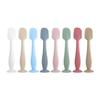 Easy Clean Baby Diaper Rash Cream Applicator Brush Silicone Scraper Butt Care Spatula with Suction Stand Base