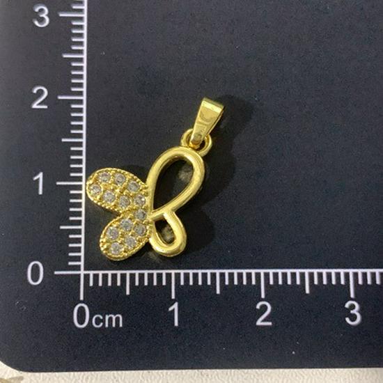 Micro-Inlaid Copper Sun Butterfly Pendant Jewelry Accessory Series