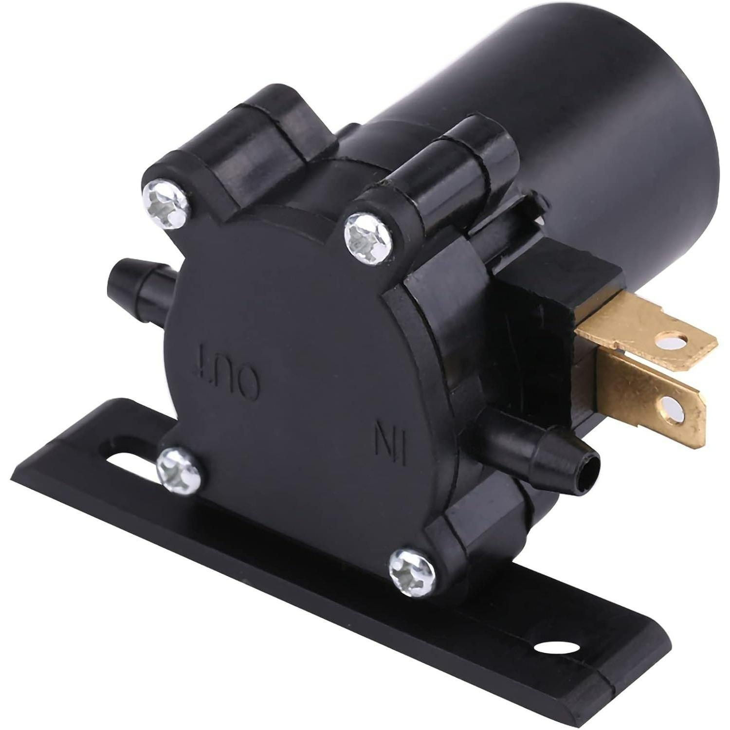 Windshield Washer Pump,12V Universal Car Windscreen Wiper Pump Cleaning Motor fitting Window Water Liquid Wash Washing for Car Van Bus Truck X