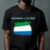 Sierra Leone Flagge T-Shirt und Kinder T-Shirt: Africa Pride Unisex T-Shirt