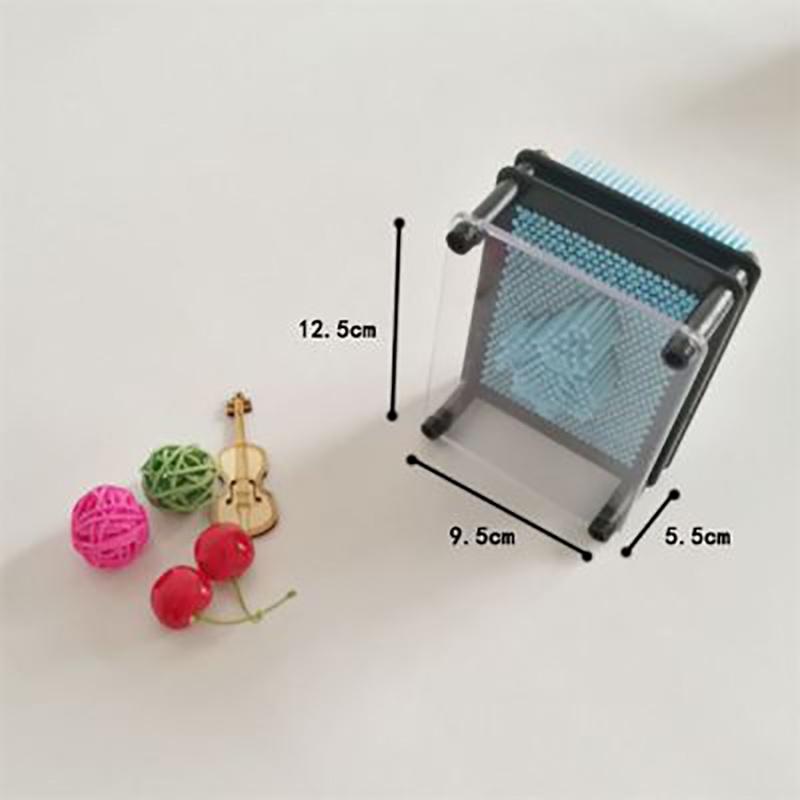 Timeless Funny Game 3d Clone Shape Pin Art Pinscreen Hand Mold Toy For Creative Fun