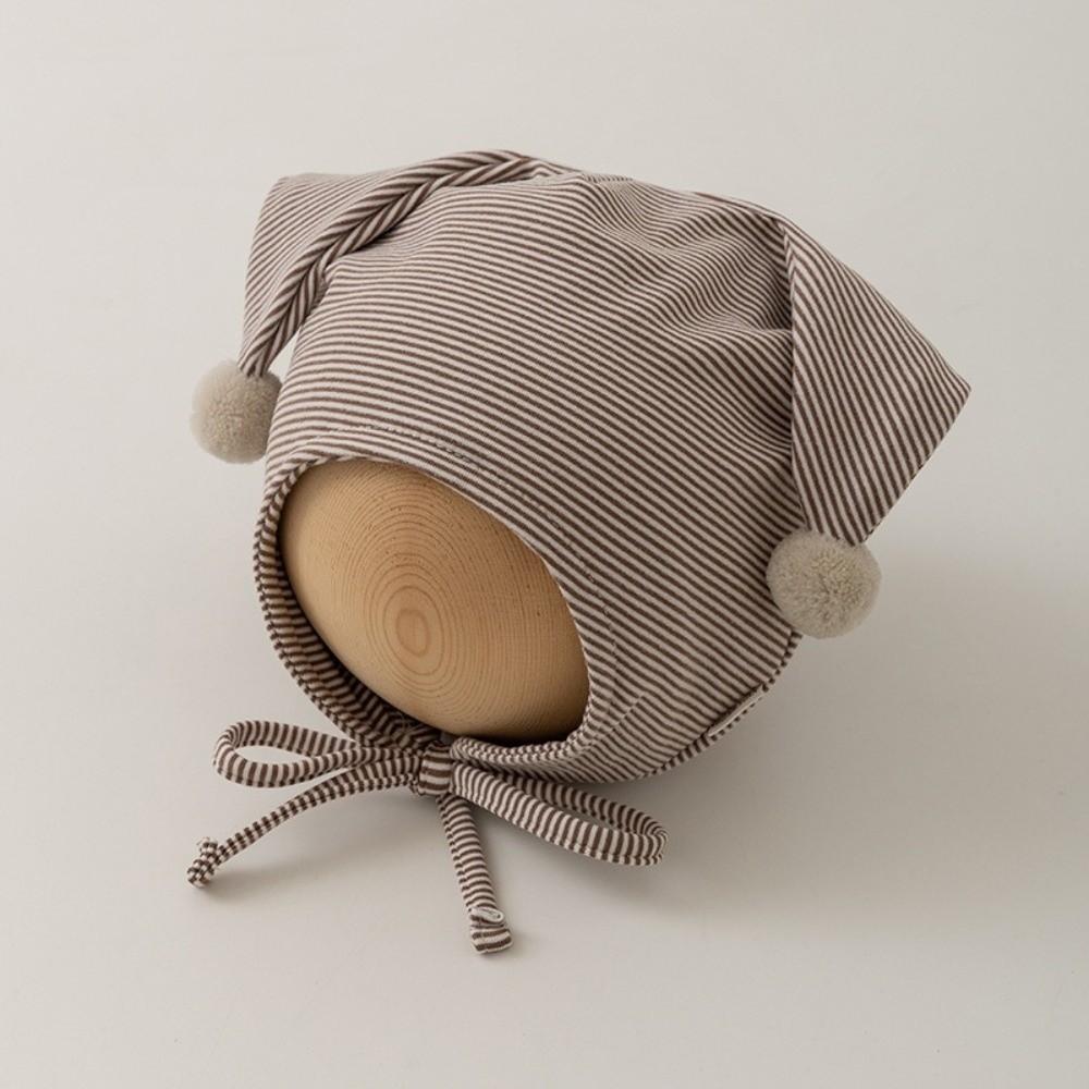 Cat Ear Newborn Beanie Hat Soft Infant Bonnet Hat Korean Baby Fetal Cap  Photography Props