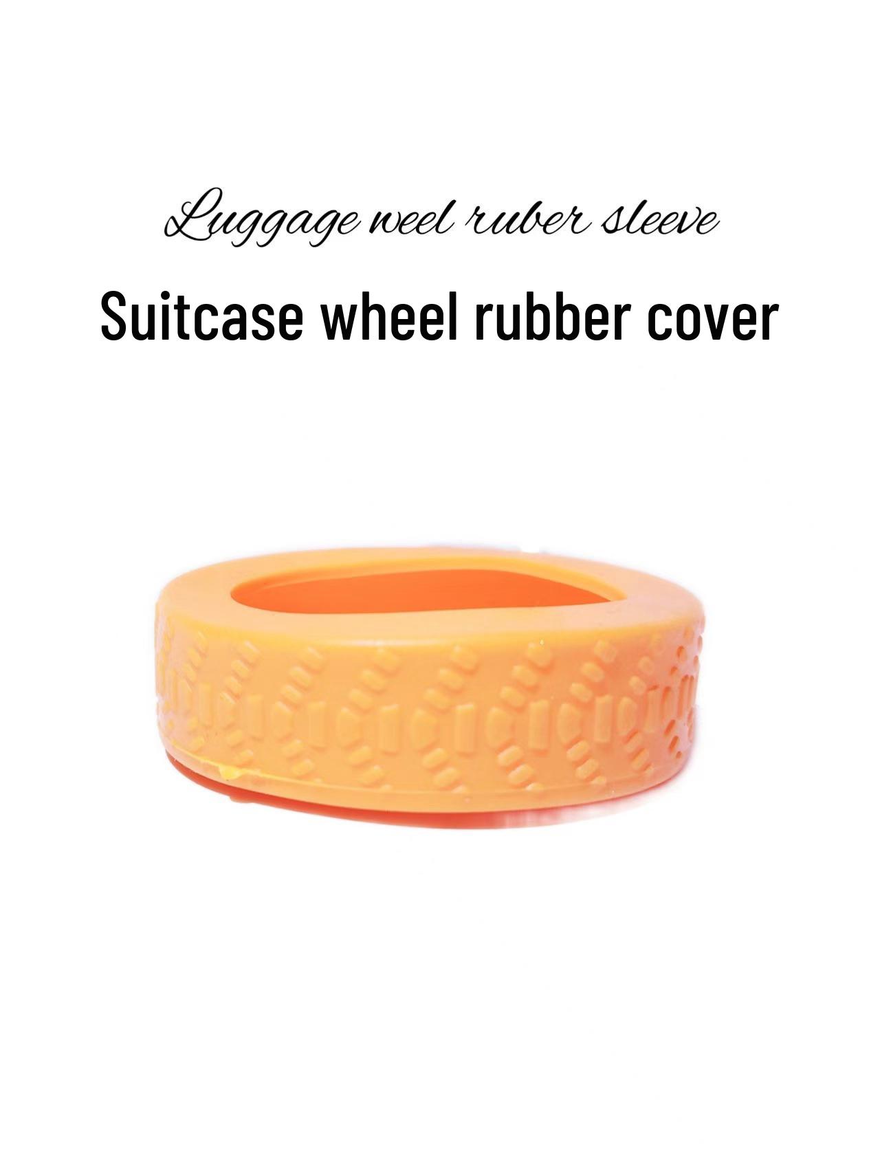 

Универсальный резиновый защитный чехол для колес багажа - Подходит для модификации и замены колес чемодана