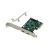 Scheda PCIe USB 3.2 Gen 2 - Conceptronic - EMRICK13G - 2 Porte Type-C - Verde