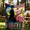 1pc Wicked Fantasy Outdoor Blanket Lightweight Flannel, Soft & Warm, All-Season Use for Sofa, Outdoor, Camping, Living Room, Office086