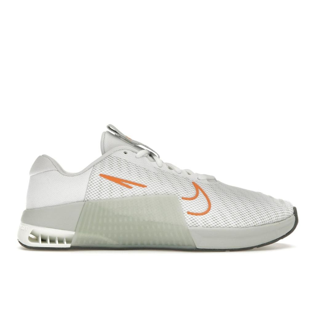 Nike Metcon 9 White Bright Mandarin Men Sneakers Light-Silver DZ2617-101