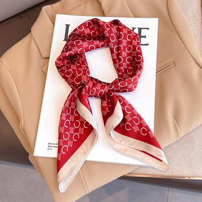2204 New Fashion Small Square Scarf For Spring And Autumn Warmth, Sunscreen, Shawl, Dual Purpose Scarf, Professional Scarf, Headscarf