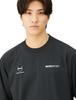 DESCENTE SUNSCREEN TOUGH Sleeve Logo Long Sleeve Size O Shirt, Black,