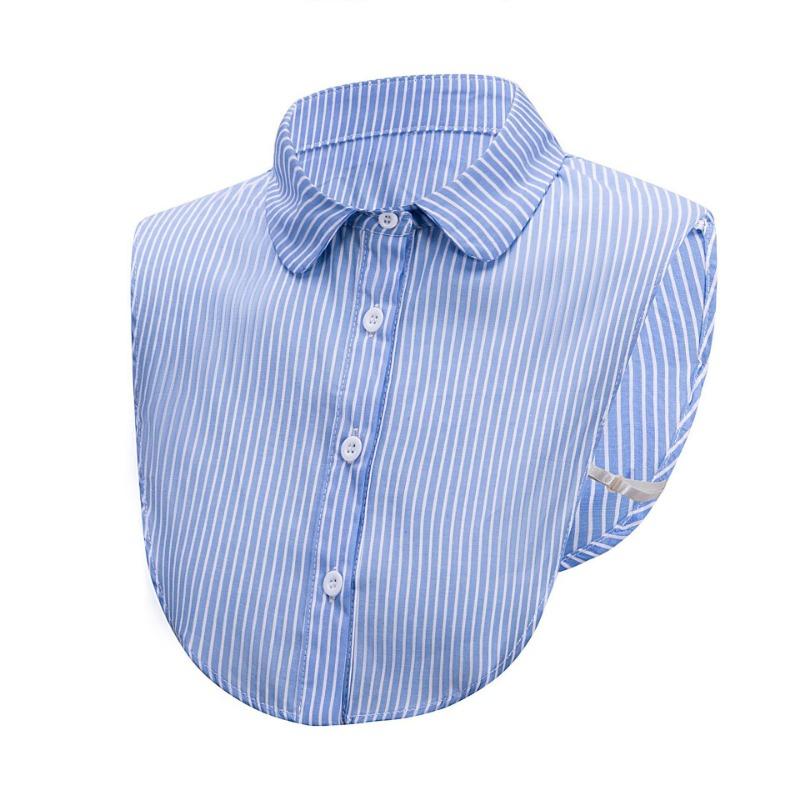 Hollow Lace Chiffon Doll Cotton Fake Collar Blouse Sweater Detachable Shirt Collar False Collar Lapel Women Top Collars Decor