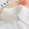 Fake Collar New Women Spring Autumn Versatile Sweaters Fashion Trend Lace Chiffon Popular Western Decorative