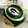 Green Bay Packers Fan Gear Umbrella Folding umbrella, automatic umbrella 8-Frame for Travel, camping Use Gift for Halloween Christmas