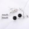 European & American Style Geometric Stud Earrings Set - 6 Pairs