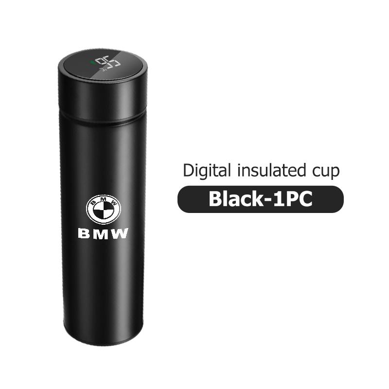 

For BMW Car Stainless Steel Smart Thermometer Cup LED Temperature Display Thermos Bottle X3 X5 M5 M3 E46 E90 E60 F10 E39 F30 E36