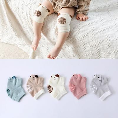 Anti-slip Baby Crawling Protector Cotton Blend Baby Kneepad Cute Baby Knee Pad Baby
