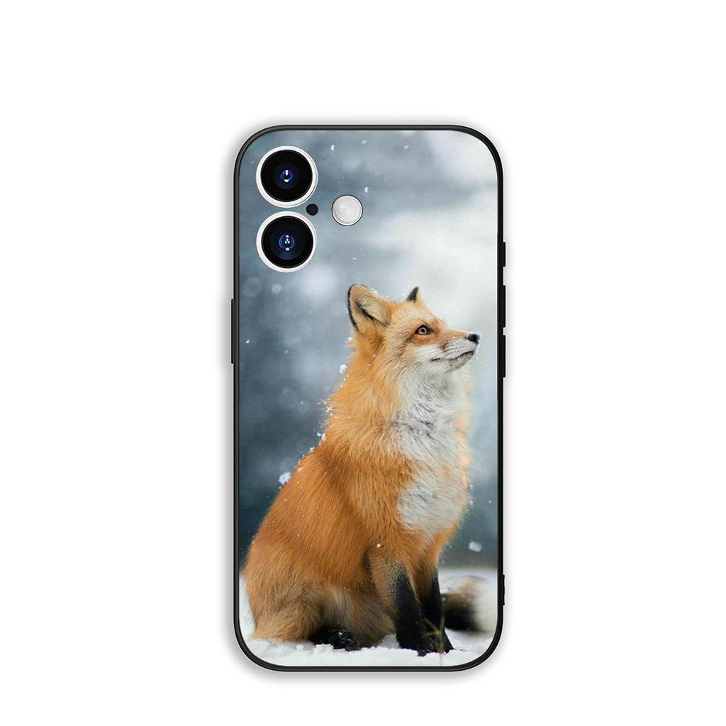 for Samsung Galaxy A36 A17 A26 A07 A35 A54 A53 A13 A33 A34 S8 S9 S20 S21 FE S10 Plus Phone Cover Case Fox Casing