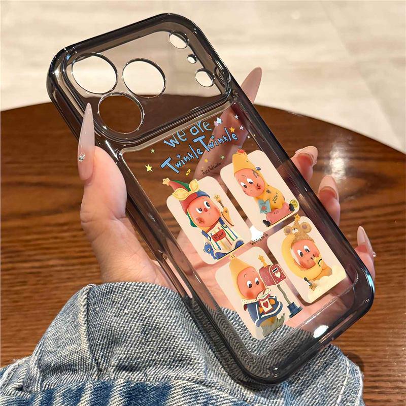 

Cartoon Stars Little People Case for iPhone 17 Pro Max - High-End Feel iPhone 13