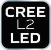 Usb Rechargeable Headlamp 1000 Lm Red/Blue Cree Led + Led