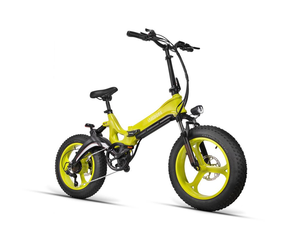 Bicicletă Electrică pentru Adulți MIHOGO NX Motor 750W cu Zgomot Redus Baterie 48V12.8Ah Suspensie Completă pentru O Plimbare Lină pe Toate Terenurile
