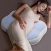 W Shaped Pillow for Women Cotton   Travel Belly Support Maternity   Pillow for Side Sleepers