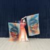 Seamlessly Edge Performances Flags Elegant Chiffons Prayer Flags for Outdoor Fitness Activity and Stage Shows